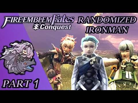 New Corrin, New Chaos! Fire Emblem Fates Conquest RANDOMIZED IRONMAN! Part 1