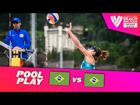 Ana Patrícia/Duda vs. Carol/Barbara - Pool Play Highlights | Gstaad 2024 #BeachProTour