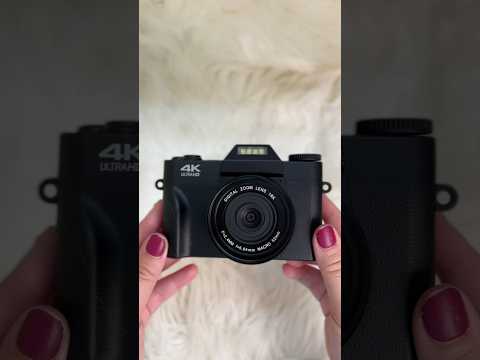 Unboxing my 4K digital camera from Amazon! 📸