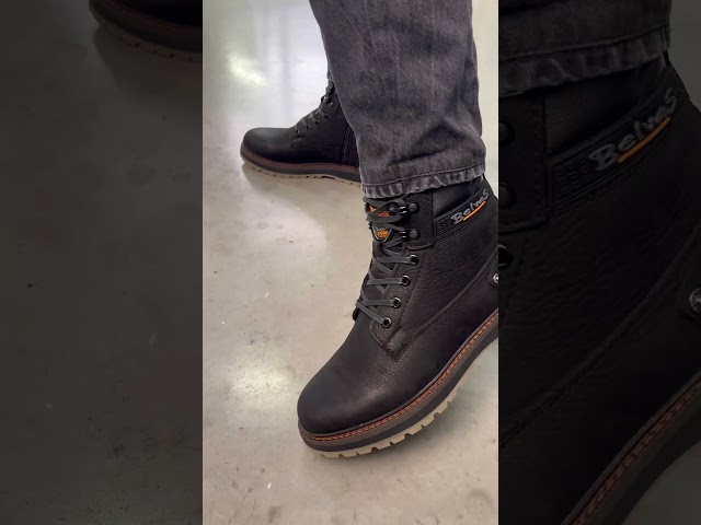 Чоботи жіночі шкіряні байка хутро 592641 Чорний Черевики чоловічі зимові цигейка 587098 Чорні