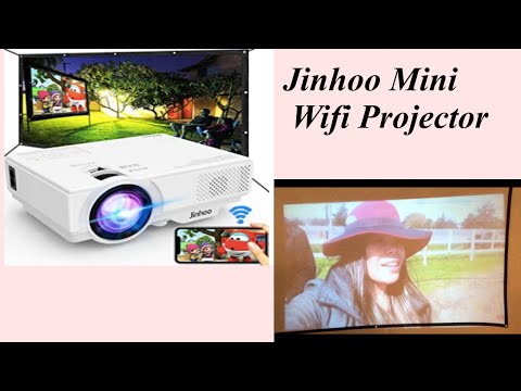 Jinhoo  Mini Wifi Video Projector Unboxing & Review | #bestprojectoryet #wifiprojector
