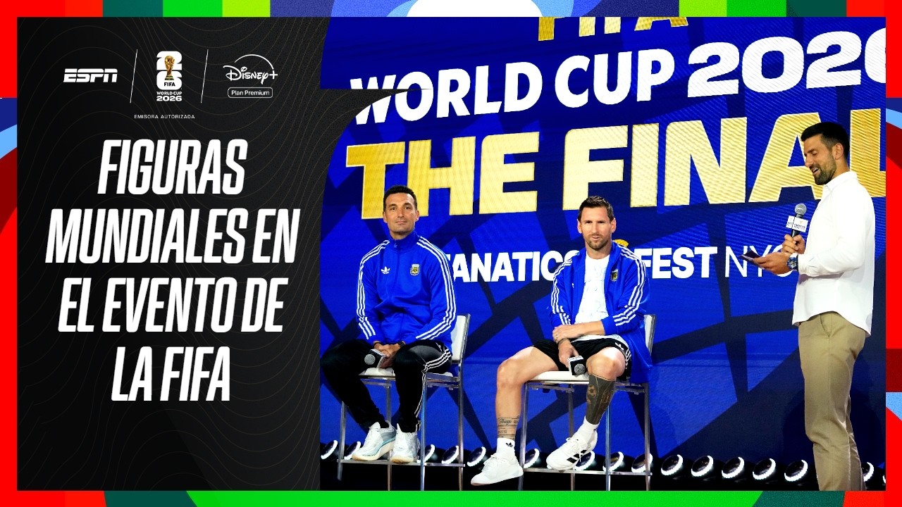 ¡MESSI RESPONDIÓ PREGUNTAS DE DJOKOVIC, TOM BRADY, KEVIN DURANT Y MÁS EN EL EVENTO DE LA FIFA!