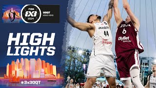 Austria 🇦🇹 vs Latvia 🇱🇻 | Game Highlights Men | FIBA #3x3UOQT 2024