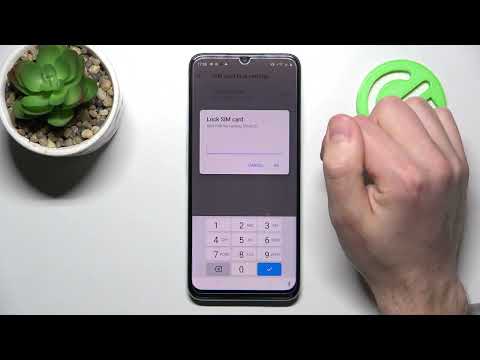 Realme Narzo 50A Prime - How To Lock Sim Card With Sim Pin