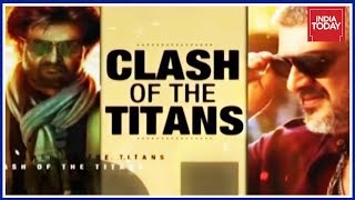 Clash Of Titans: Rajini&#39;s Petta &amp; Ajith&#39;s Viswasam Hit Screens Days Before Pongal