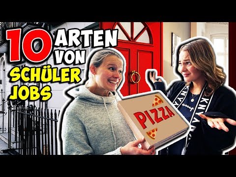 10 ARTEN von JOBS FÜR SCHÜLER & wie man sie NICHT erledigen sollte! Babysitten, Zeitung austragen...