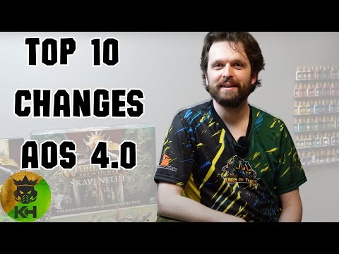 Top 10 AOS Changes - AOS-3 vs AOS-4 - Age of Sigmar Skaventide