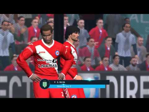 Gol de Silva. Banfield 4 Argentinos Jrs 1. Liguilla. Pre Sudamericano  Pes 16.FPT
