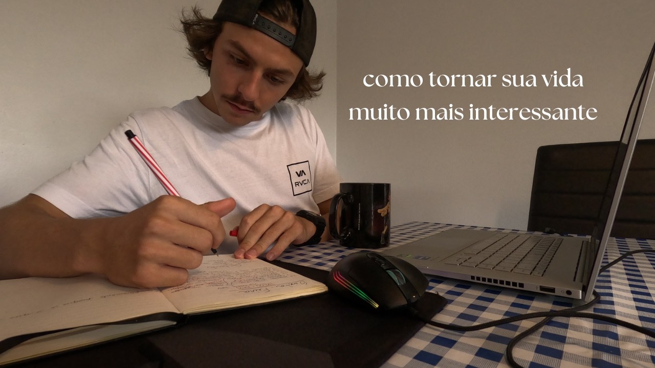 Isso me ajudou a escapar da vida chata.