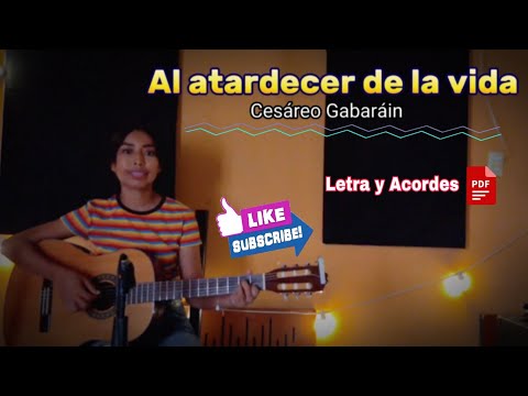Al Atardecer De La Vida - Cesáreo Gabaráin