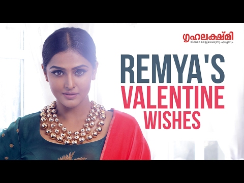 Remya Nambeesan wishes all a Happy Valentine's Day