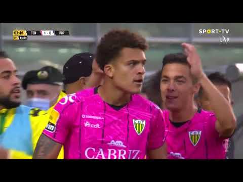 Goal | Golo Neto Borges: Tondela (1)-0 FC Porto (Liga 21/22 #9)