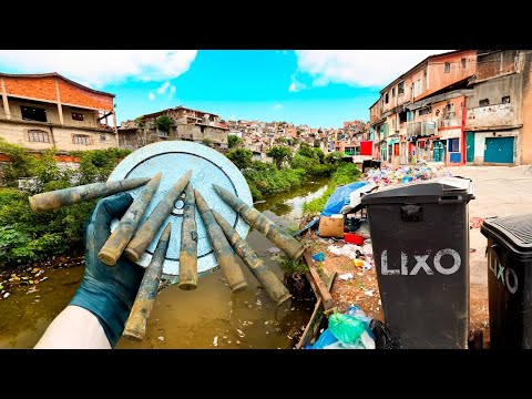 I did Magnetic Fishing in the Favela