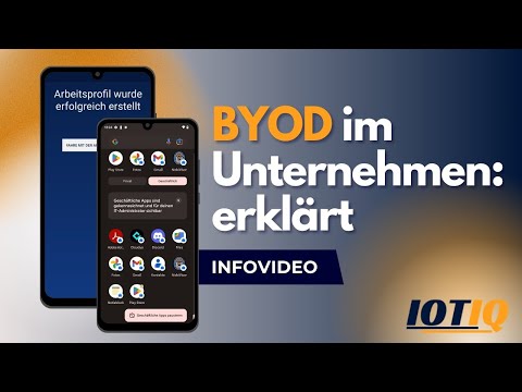 Bring Your Own Device (BYOD) im Unternehmen: Privates und Berufliches Sicher Trennen! | IOTIQ