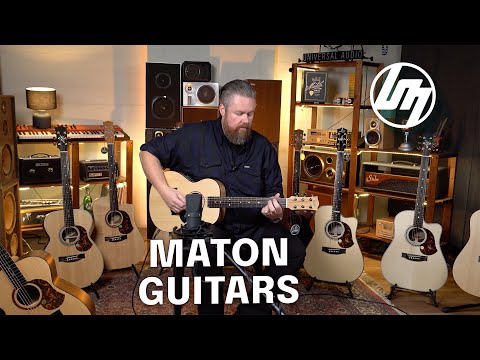 Maton Guitars Review: SRS/EBG/EBW/EM1000C | Better Music