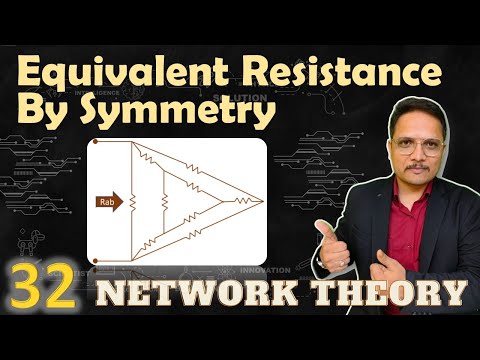 Equivalent Resistance Problems using Symmetry