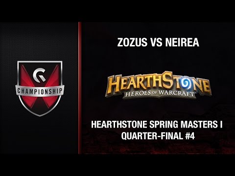 Zozus vs Neirea - GC's 2015 Hearthstone Spring Masters I (QF #4)