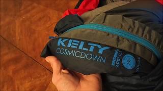Kelty Cosmic 20 Degree DriDown Bag Review
