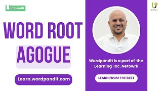 🔥 Crack the Code of Word Roots: Agogue | Pedagogue, Demagogue & Andragogy Simplified!