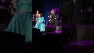 Loretta Lynn & Bart Hansen sing  'God Bless America Again '