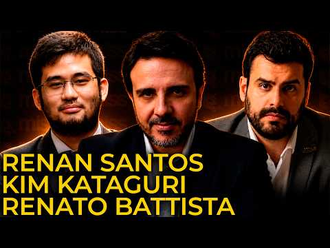Podcast 3 Irmãos #1033: Renan Santos, Kim Kataguiri e Renato Battista
