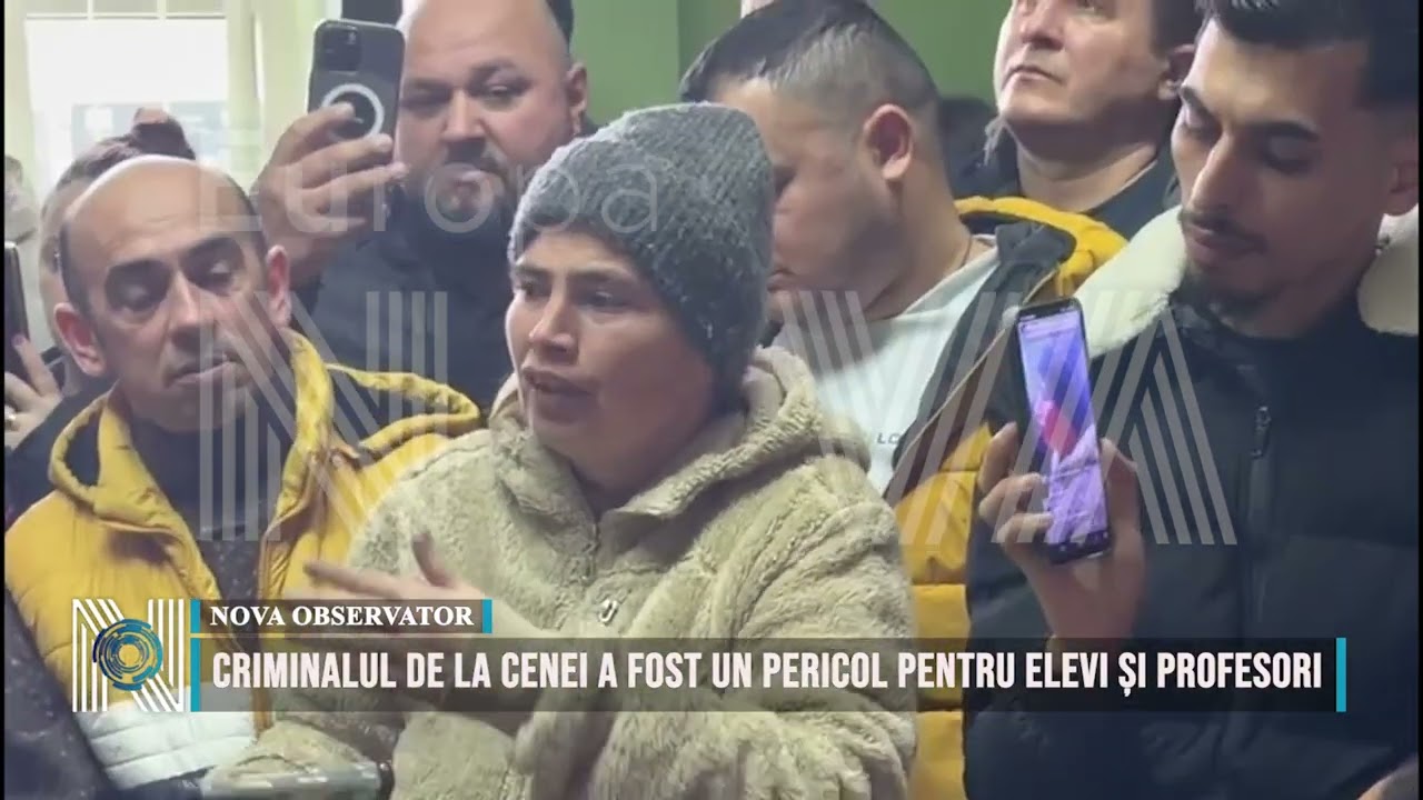 CRIMINALUL DE LA CENEI A FOST UN PERICOL PENTRU ELEVI ȘI PROFESORI