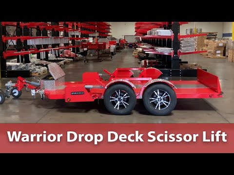 Warrior Drop Deck Scissor Lift | Primo Trailer