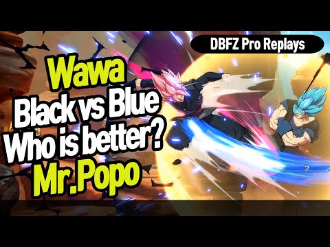 【DBFZ】 Wawa vs Mr.Popo, Who is the best goku?? 【DBFZ Pro Replays】