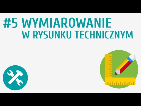 Wymiarowanie w rysunku technicznym #5 [ Dokumentacja techniczna ]