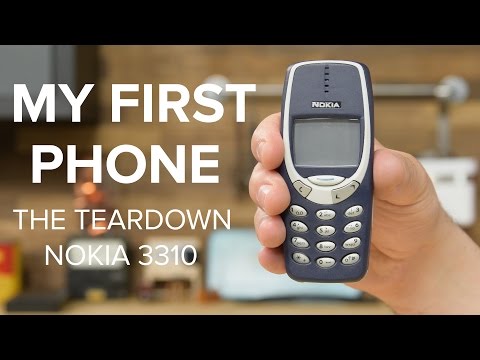 My First Phone: The Teardown (Nokia 3310)