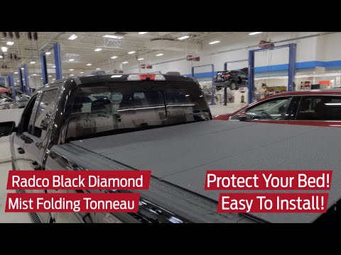 Radco Black Diamond Hard Folding Tonneau Cover
