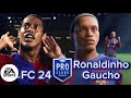 Ronaldinho Gaucho EA FC 24/Pro Clubs Face Creation(Fifa 24)(Clubes Pro)(Lookalike)