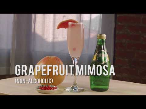 Non-Alcoholic Mocktails: The Grapefruit Mimosa