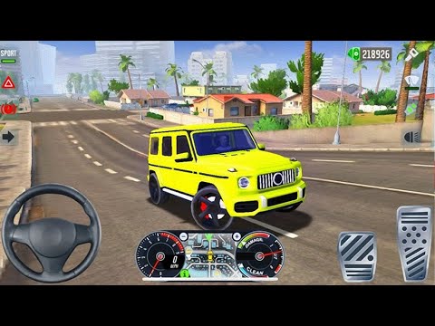 US Prado Car Taxi Cab Simulator 3D - Car Driving in Open World City - Android GamePlay