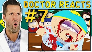 ER Doctor REACTS to Funniest South Park Medical Scenes #7