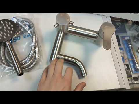 фото душевая система нержавеющая сталь 0