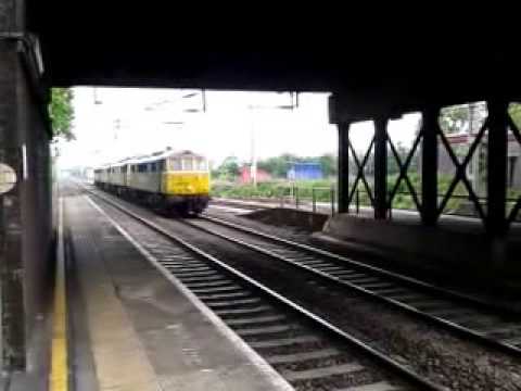 Acton Bridge 6.6.2013 - Class 86 Freightliner Convoy WCML