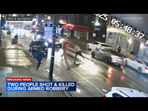EXCLUSIVE VIDEO: 2 men shot, killed during Chicago jewelry store armed robbery, police say