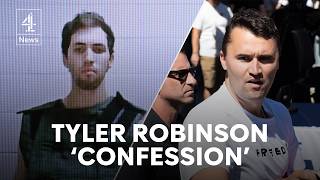 Charlie Kirk suspect Tyler Robinson allegedly confessed in note