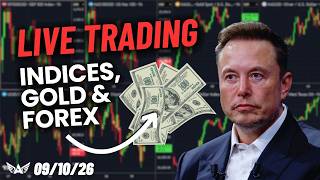 LIVE Trading PPI Gold, Nasdaq, Forex | A1 Trading Show