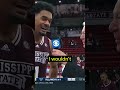 Tolu Smith doesn't even care about scoring 1,000 career points? #shorts #collegebasketball