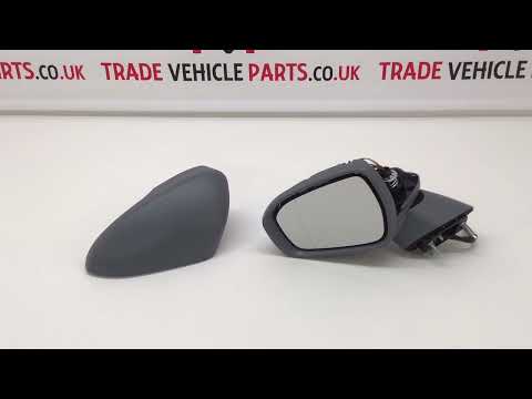 Fits Ford Mondeo 2015-2019 Door Wing Mirror E/H With Indicator Primed Passenger Side video
