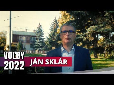 JÁN SKLÁR / Kandidát na primátora mesta Sobrance