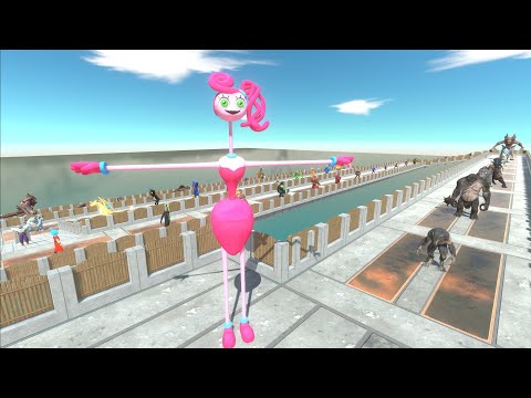 MOMMY LONG LEGS DEATH RUN - Animal Revolt Battle Simulator