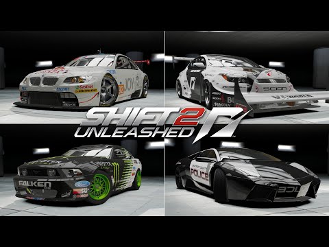 All RIVALS & BONUS CARS In NFS SHIFT 2 UNLEASHED