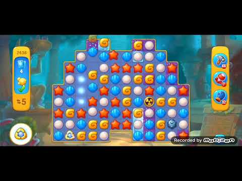 Fishdom Hard level 2436. NOboosters