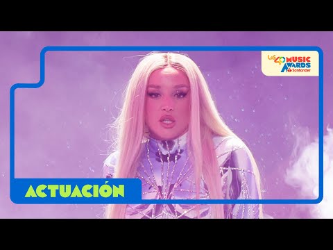 LOLA ÍNDIGO - Corazones rotos + El Tonto | En directo en LOS40 Music Awards Santander 2023