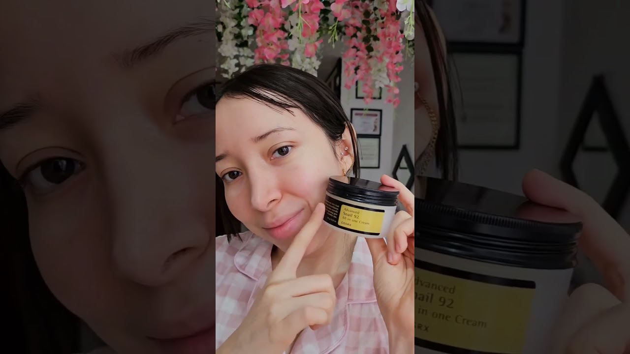 Cosrx Snail Mucin All in one cream #skincare #kbeauty #kcosmetics #skincareroutine #kbeautyshop