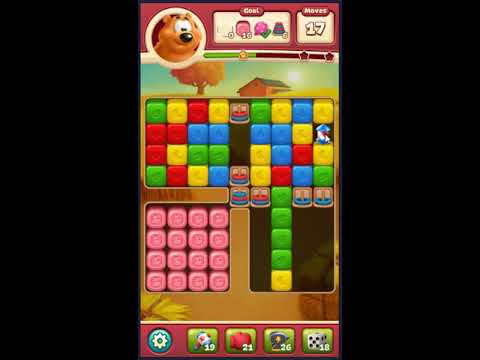 Toon Blast Level 1796 - NO BOOSTERS 🐻🐺🐱 | SKILLGAMING ✔️