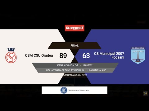 LNBM 2021-2022: CSM CSU Oradea - CSM 2007 Focșani